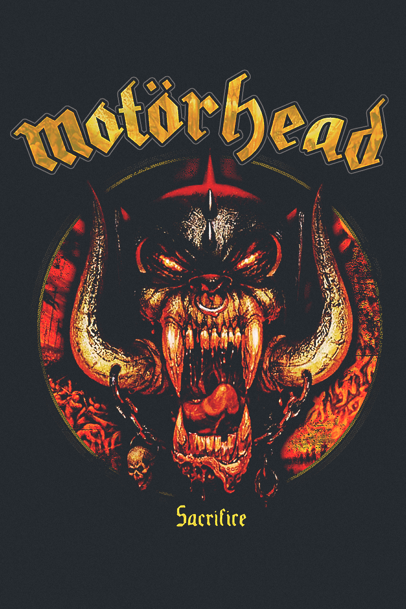 Motörhead Sacrifice T-Shirt schwarz