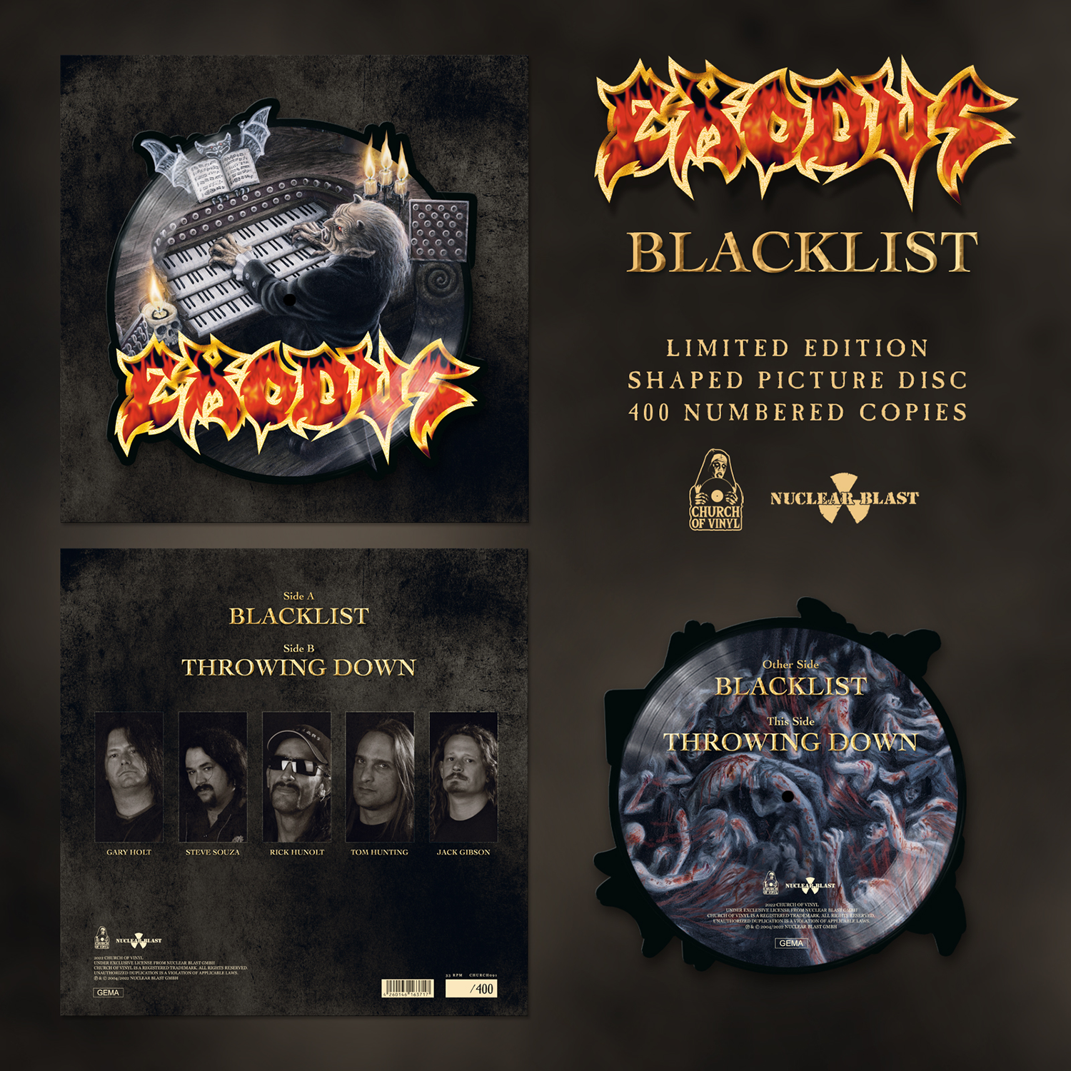Exodus Blacklist LP farbig