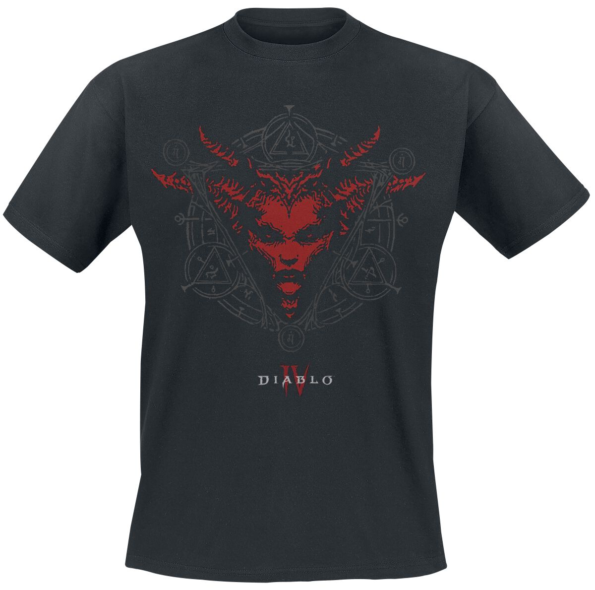 Diablo - Gaming T-Shirt - 4 - Lilith`s Sigil - S bis L - für Männer - Größe M - schwarz