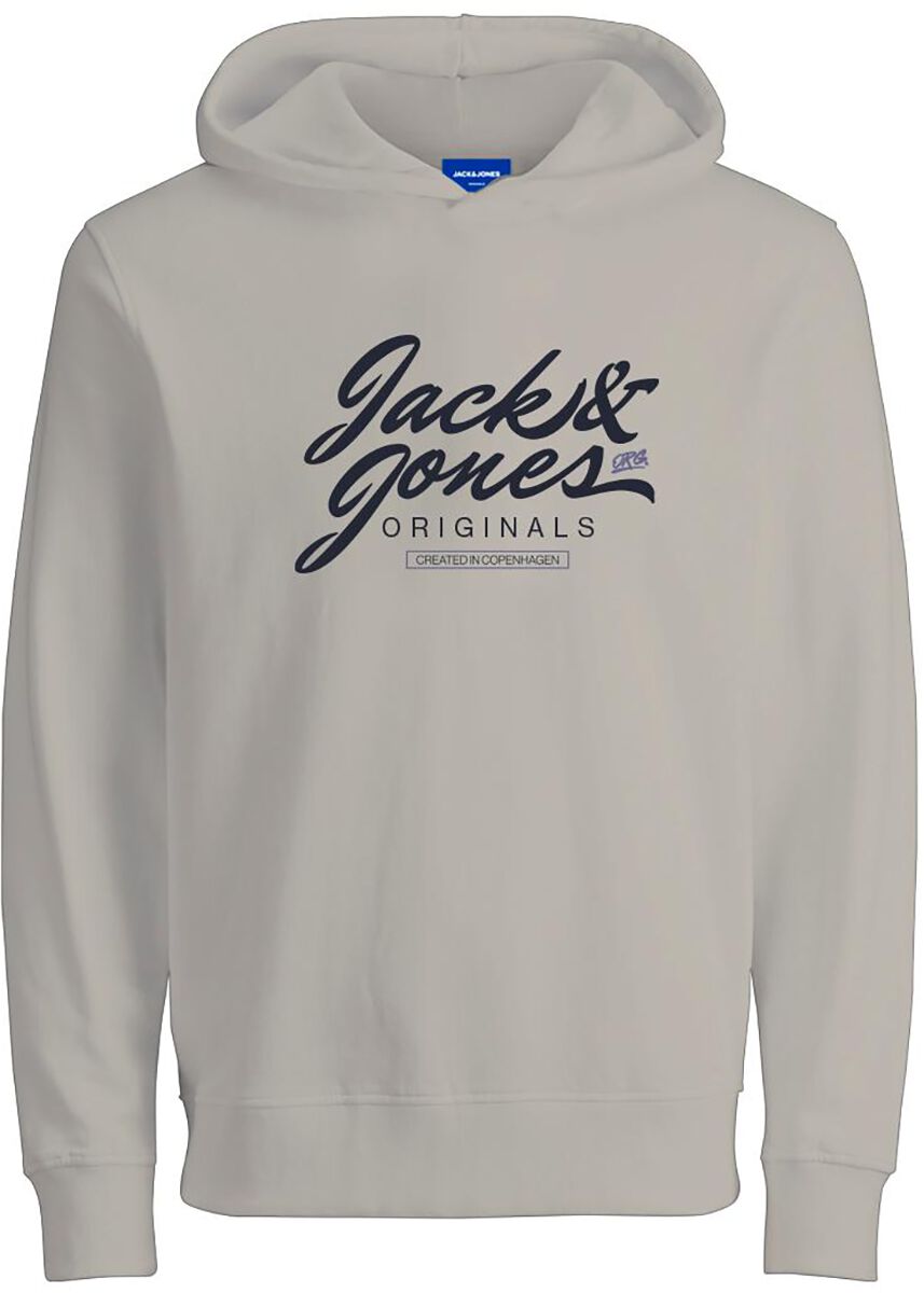 Image of Felpa con cappuccio di Jack & Jones junior - Symbol hoodie - 140 a 164 - ragazzi - beige