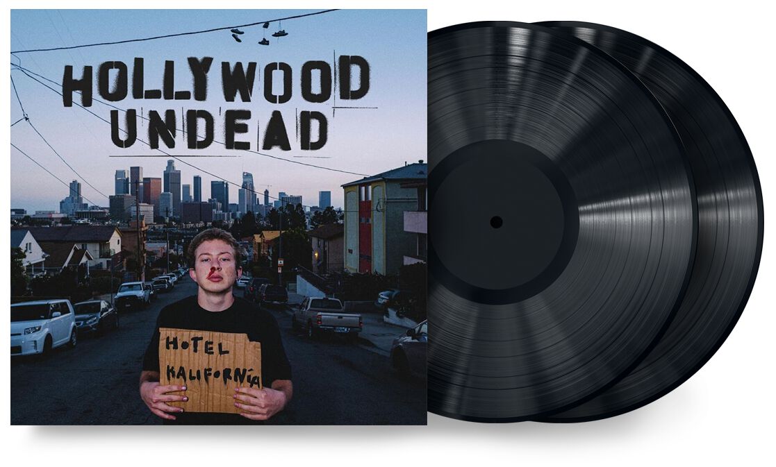LP de Hollywood Undead - Hotel Kalifornia - pour Unisexe - noir