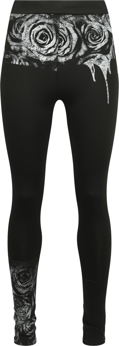 Outer Vision - Gothic Leggings - Goba - S bis XXL - für Damen - Größe XL - schwarz