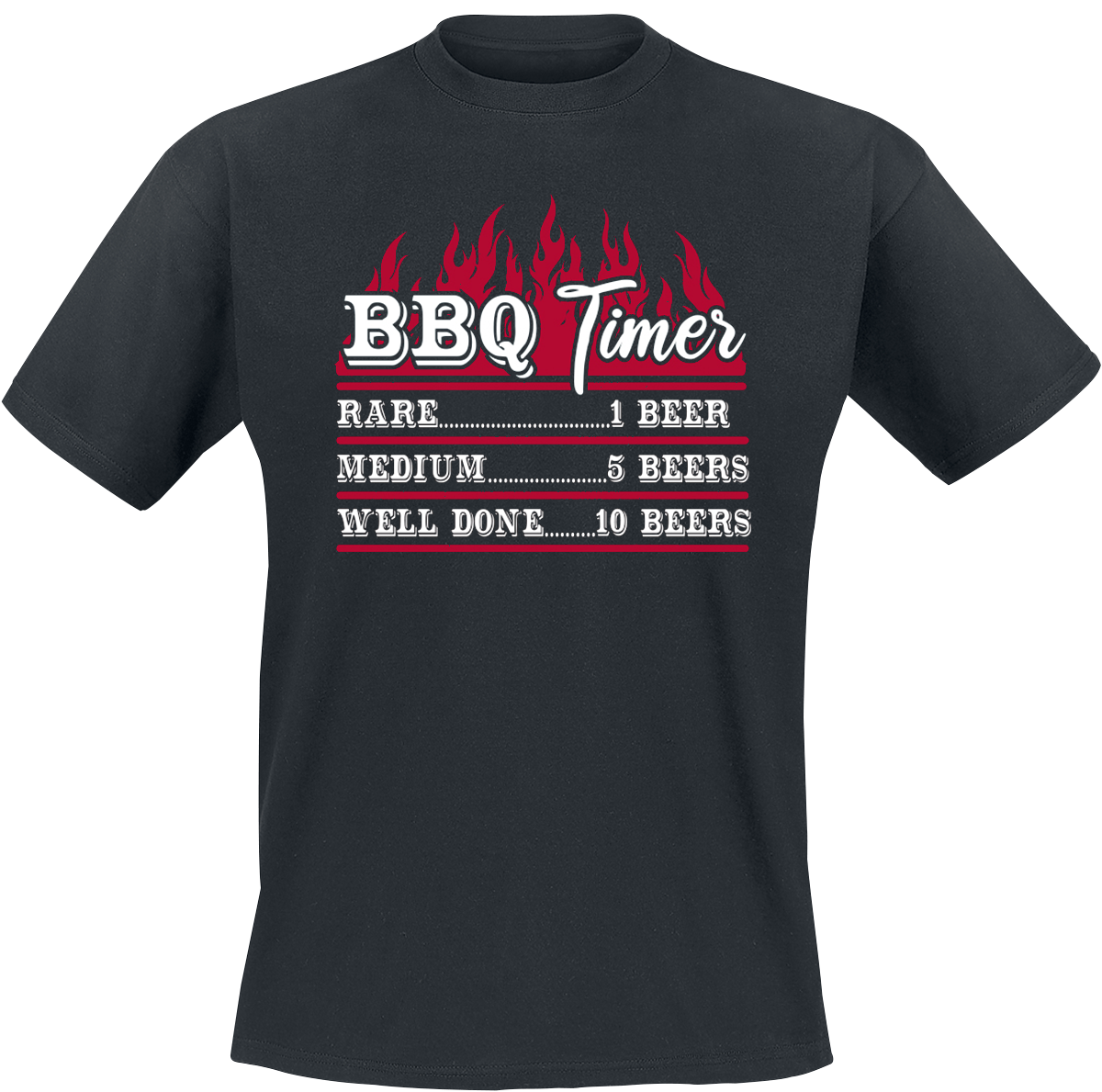 Food - BBQ Times - T-Shirt - schwarz - EMP Exklusiv!