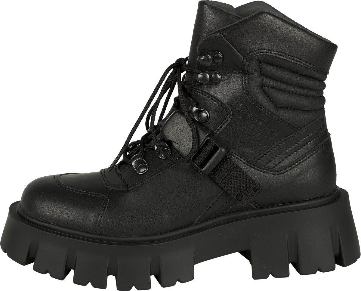 Altercore - Gothic Boot - Phantom Vegan - EU36 bis EU40 - für Damen - Größe EU37 - schwarz