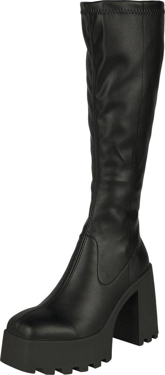 Altercore – Gothic Stiefel – Wendell – EU37 bis EU41 – für Damen – Größe EU37 – schwarz