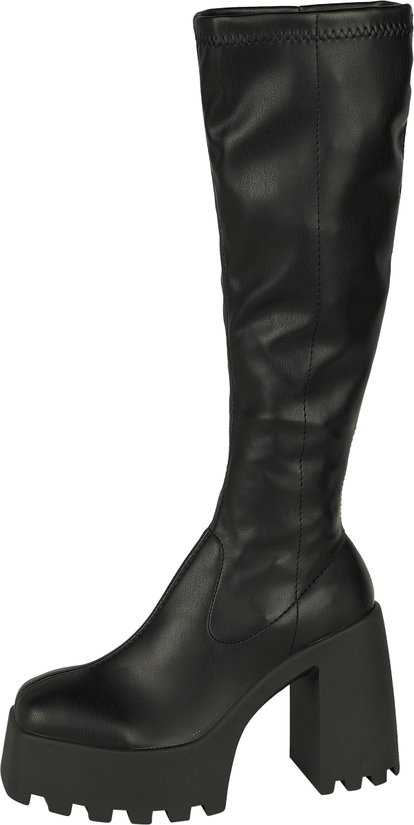 Altercore - Gothic Stiefel - Wendell - EU39 bis EU41 - für Damen - Größe EU40 - schwarz