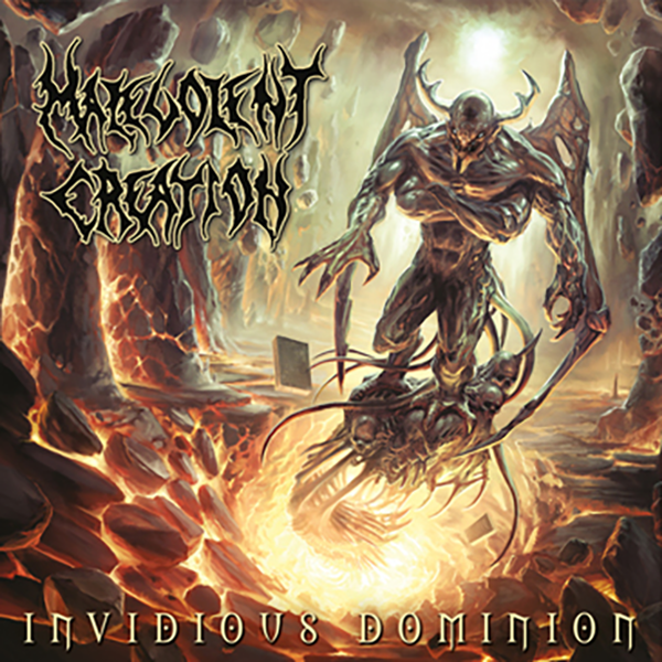 Malevolent Creation Invidious dominion LP farbig