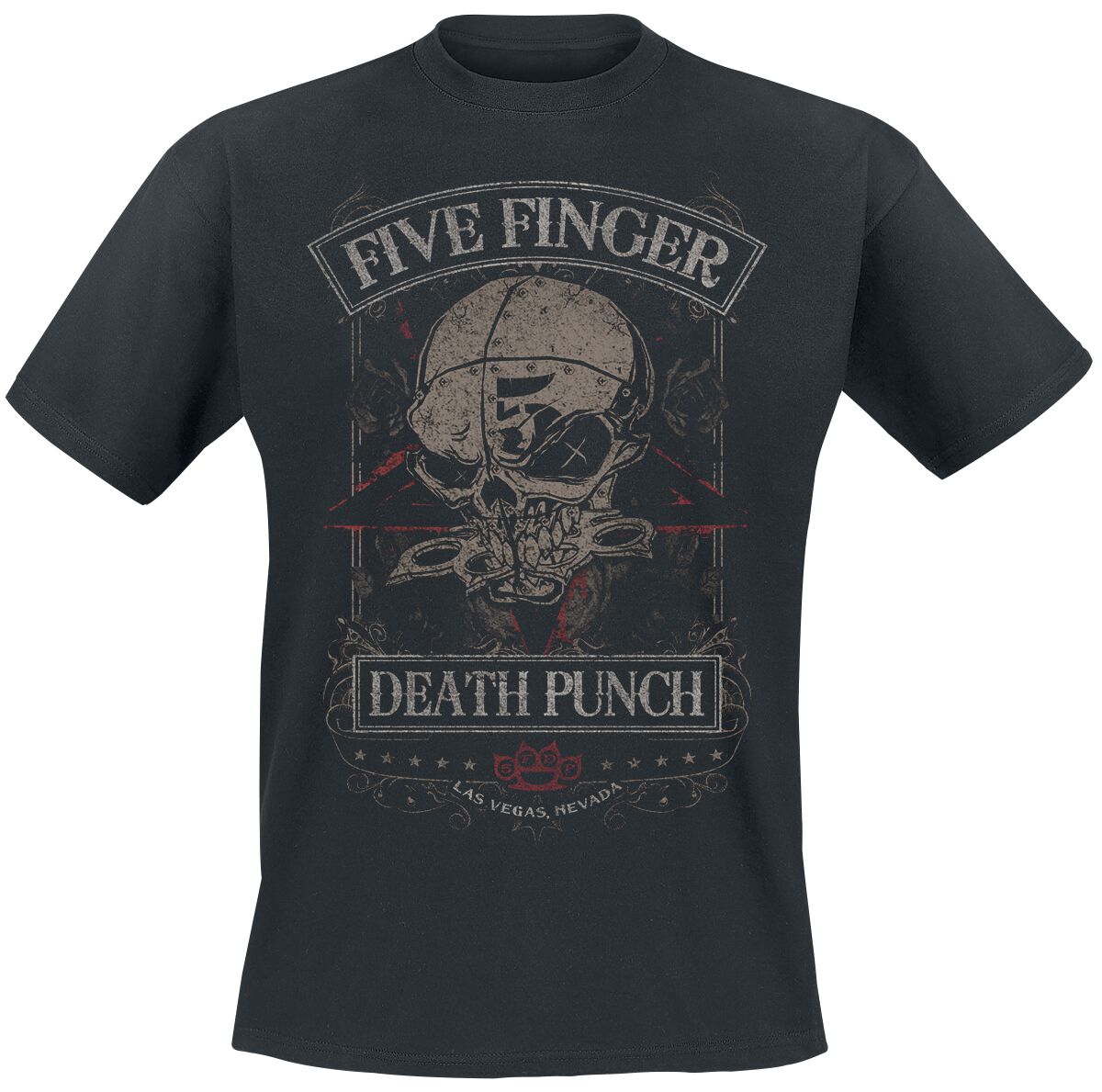 Five Finger Death Punch T-Shirt - Wicked - S bis M - für Männer - Größe M - schwarz  - Lizenziertes Merchandise!