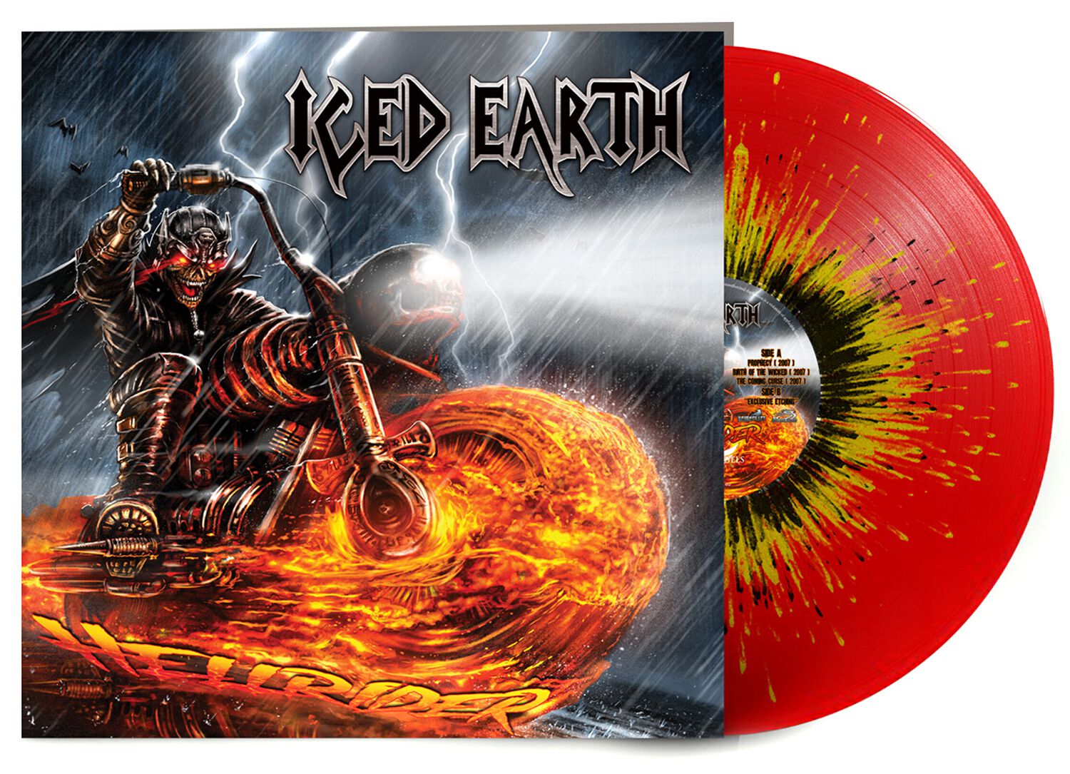 Iced Earth Hellrider LP farbig