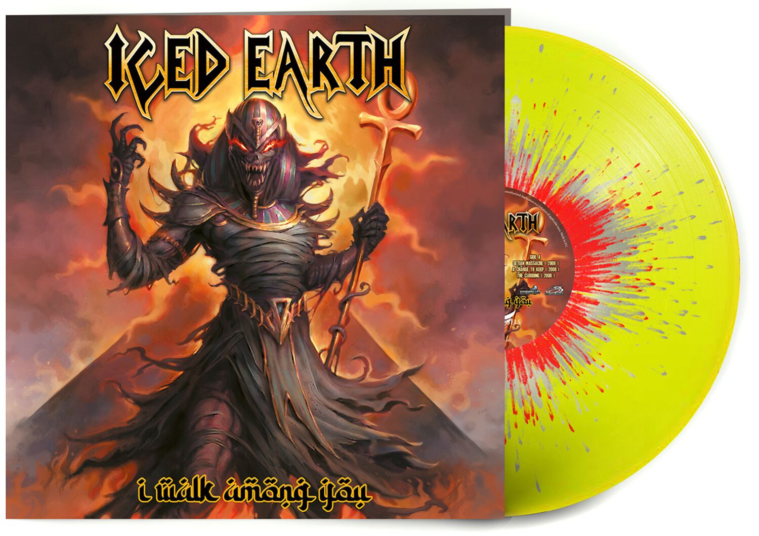 Image of LP di Iced Earth - I walk among you - Unisex - colorato