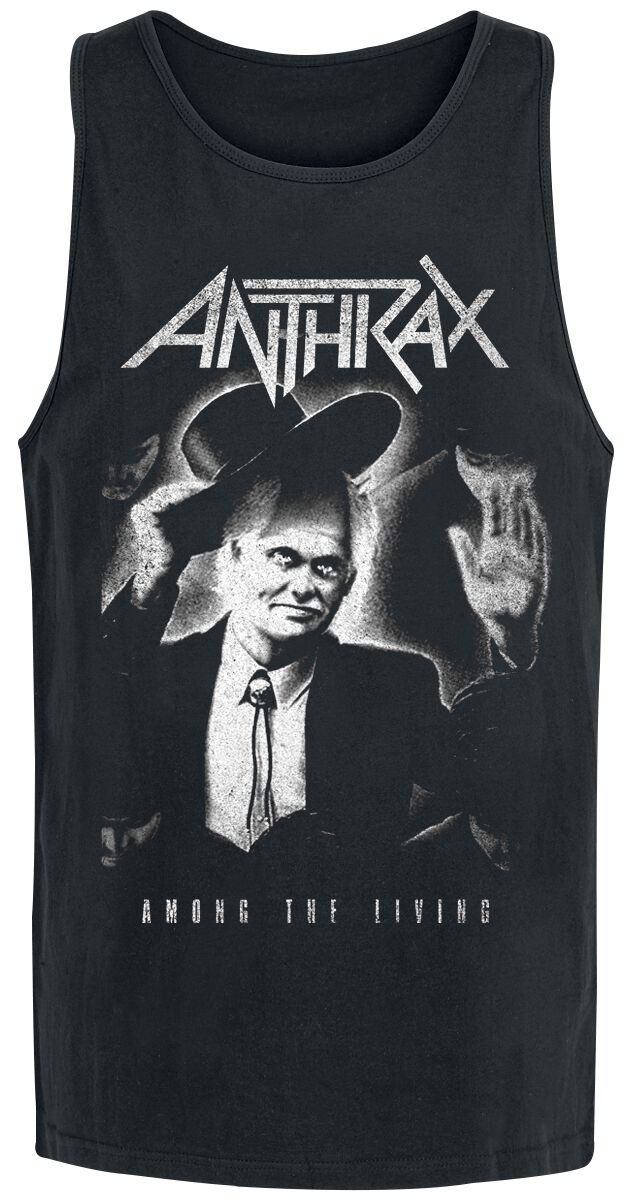 Anthrax ATL Greyscale Tanktop black