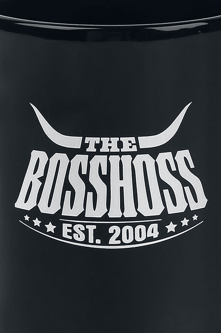 The BossHoss Logo Tasse Tasse schwarz