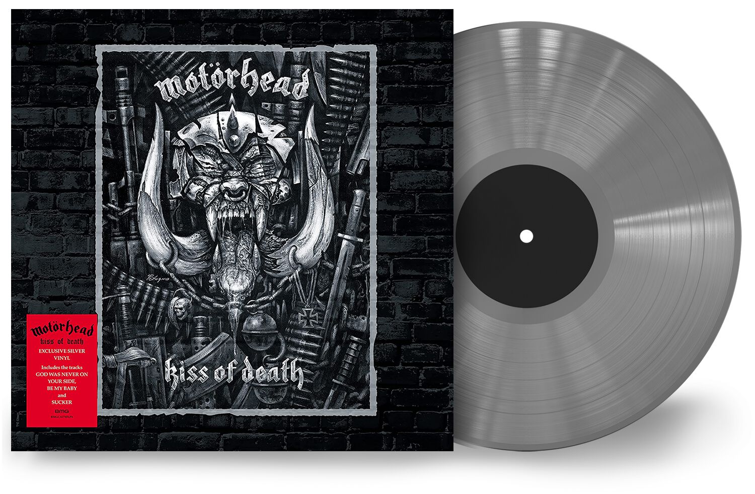 Levně Motörhead Kiss of death LP standard