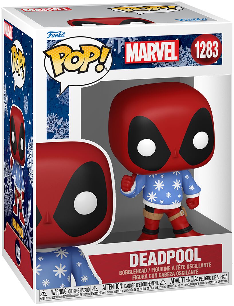 Deadpool Marvel Holiday - Deadpool Vinyl Figur 1283 Funko Pop! multicolor