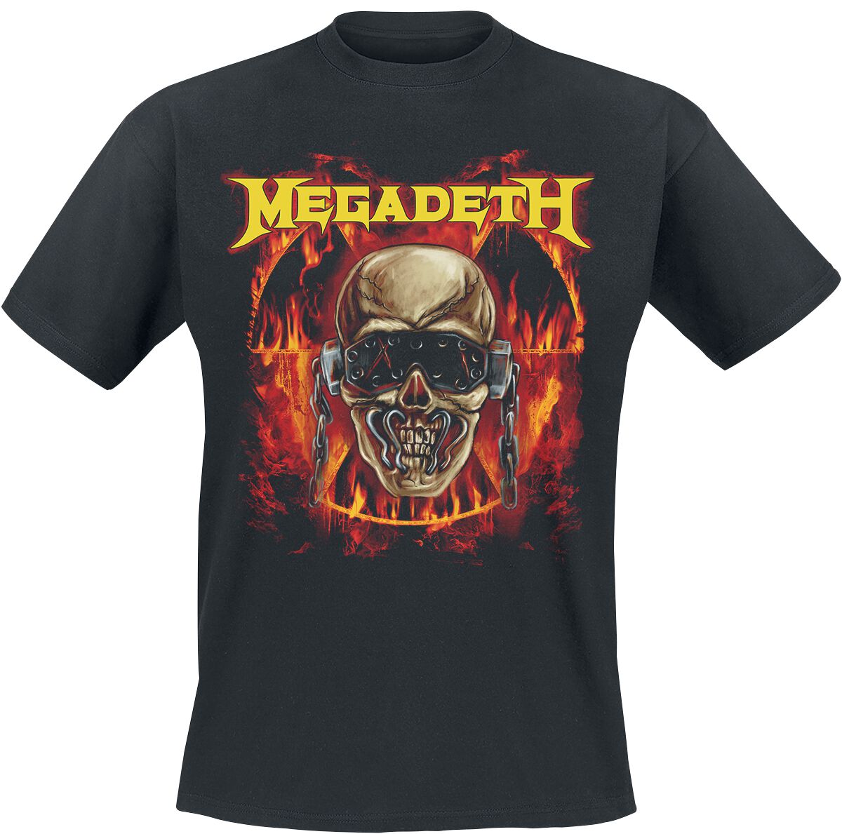 Levně Megadeth Red Hell Tričko černá