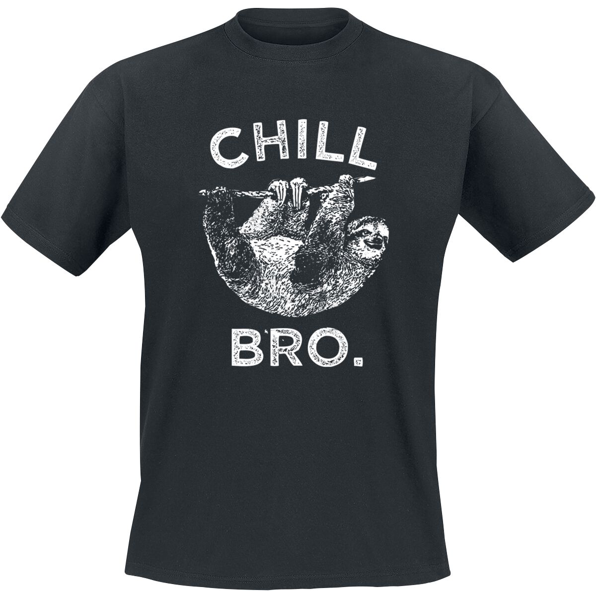 Tierisch Chill Bro. T-Shirt schwarz in XXL