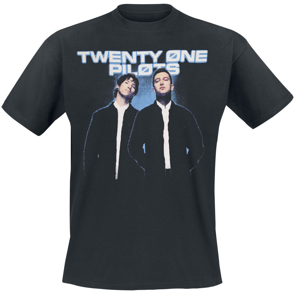 Levně Twenty One Pilots Tyler & Josh Posing Tričko černá
