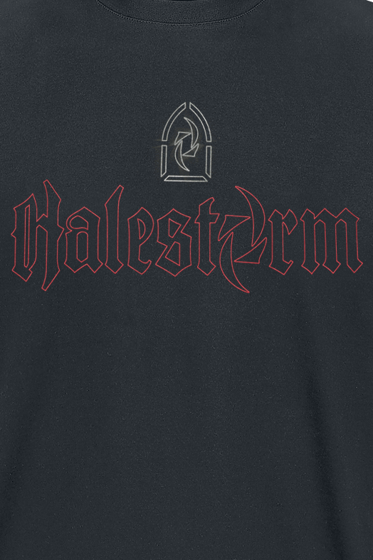 Halestorm Neon Logo T-Shirt schwarz