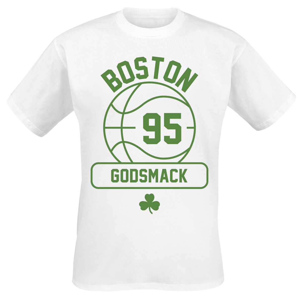 Godsmack Retro Gym T-Shirt weiß in S