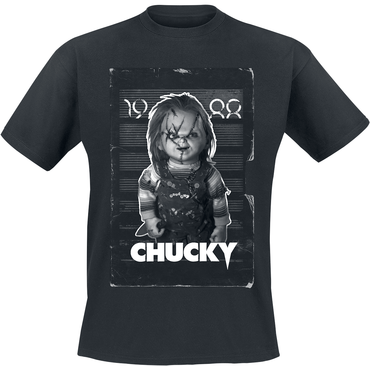 Chucky - VHS Cover - T-Shirt - schwarz