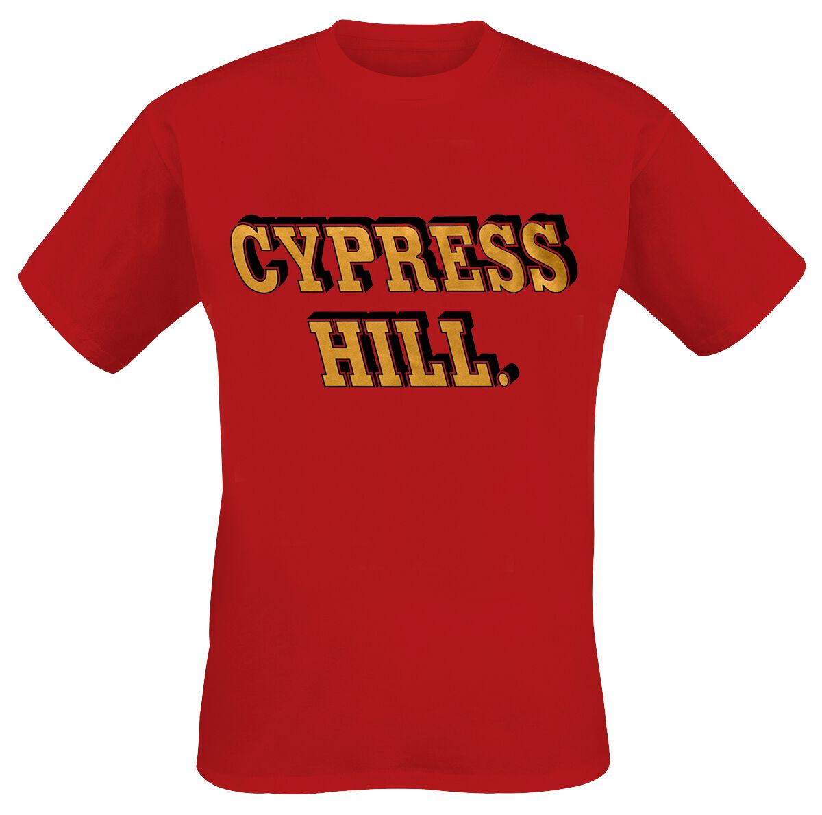 T-Shirt Manches courtes de Cypress Hill - Rizla Type - S à XXL - pour Homme - rouge