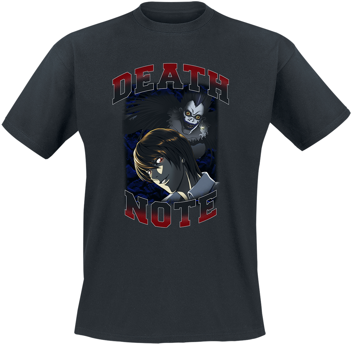 Death Note - Varsity - T-Shirt - schwarz
