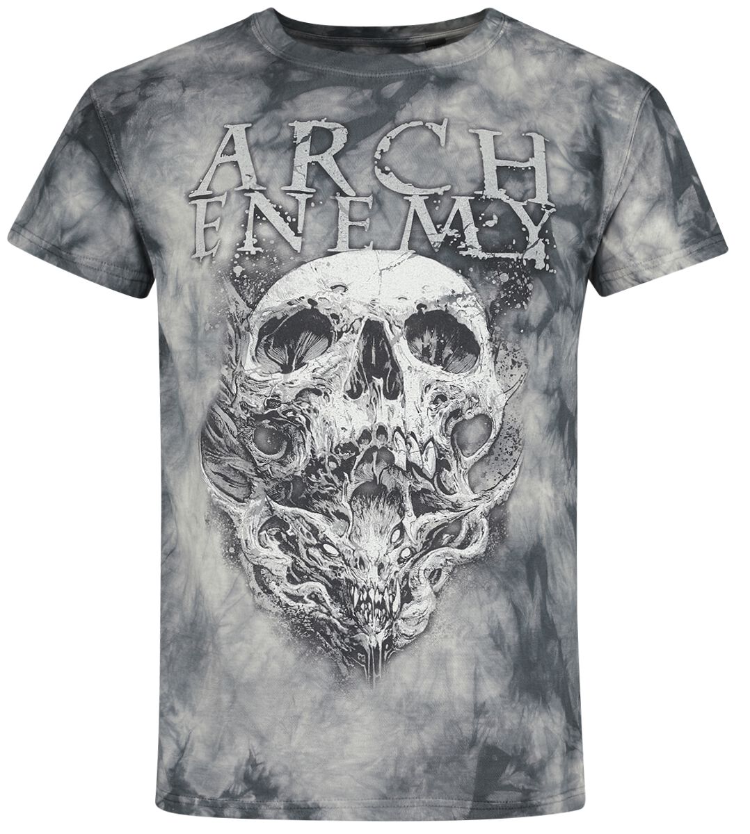 Image of T-Shirt di Arch Enemy - The Virus - S a M - Uomo - grigio