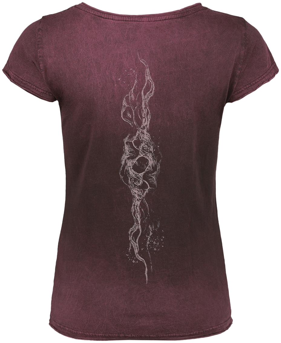 Arch Enemy The Virus T-Shirt weinrot