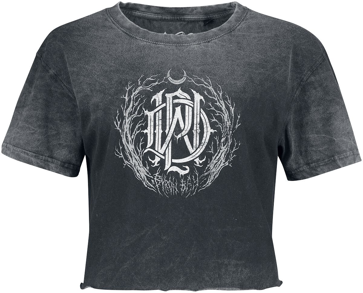 T-Shirt Manches courtes de Parkway Drive - Metal Crest - S à XXL - pour Femme - gris foncé