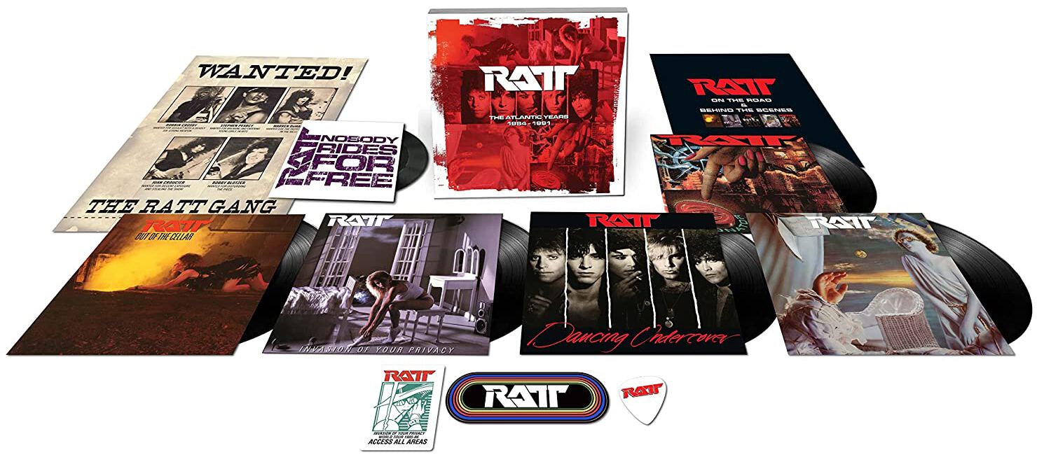 Levně Ratt The Atlantic years 1984-1991 5-LP & 7 inch standard