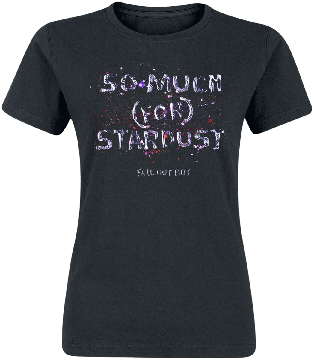 T-Shirt Manches courtes de Fall Out Boy - So much For Stardust - S à XXL - pour Femme - noir