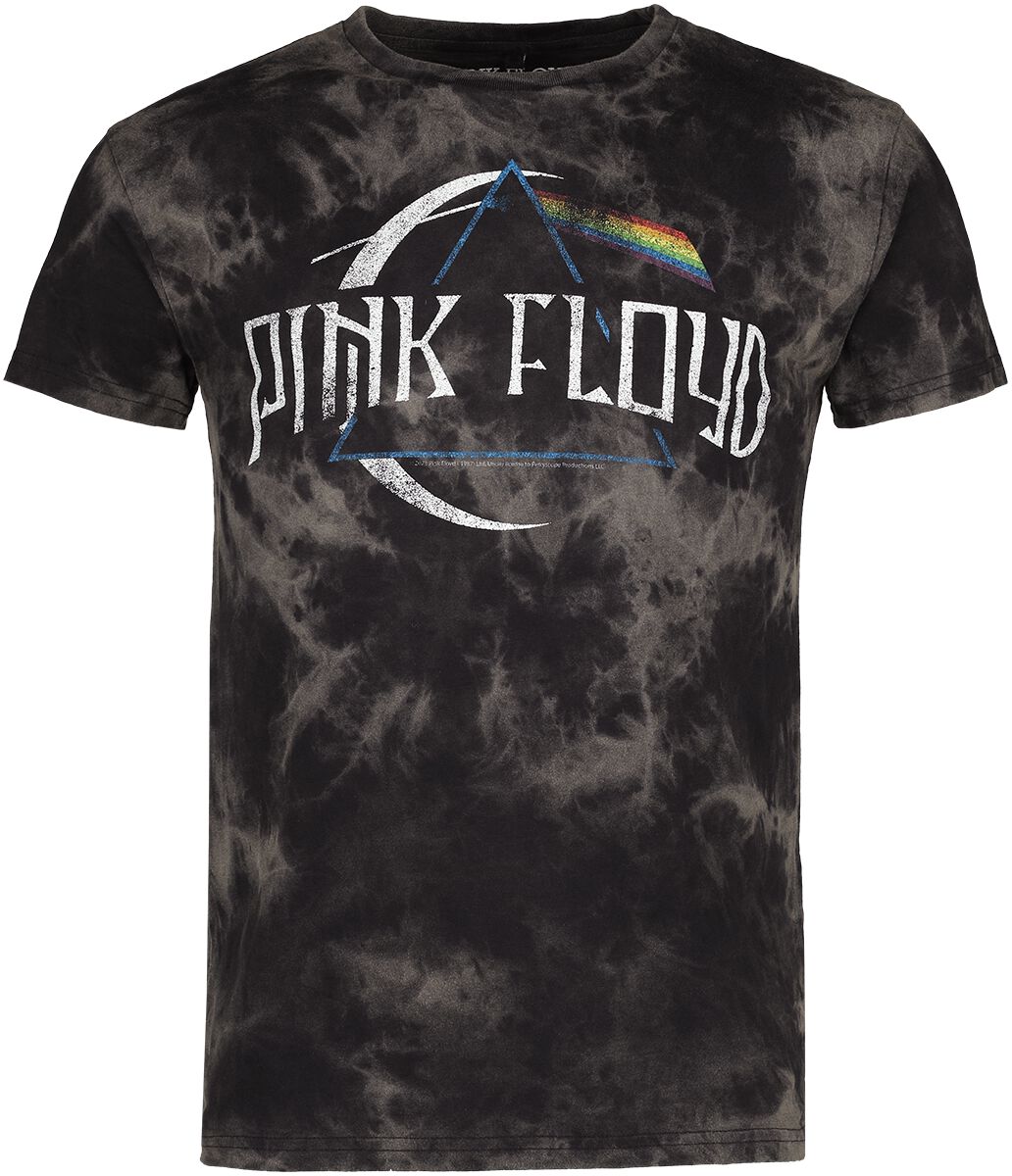 Pink Floyd T-Shirt - The Dark Side Of The Moon 50th Anniversary - S bis M - für Männer - Größe M - grau  - EMP exklusives Merchandise!