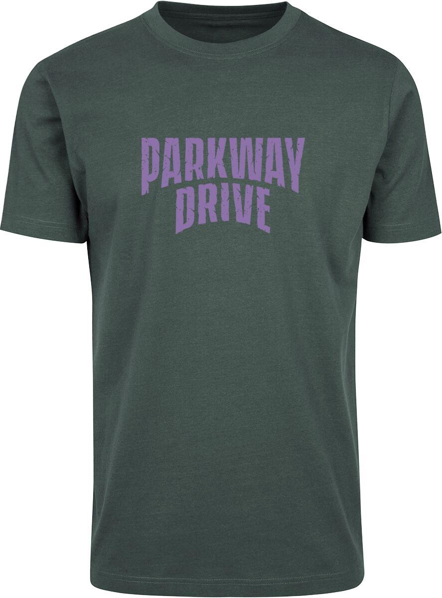 Parkway Drive T-Shirt - Axe - S bis M - für Männer - Größe M - grün  - Lizenziertes Merchandise!