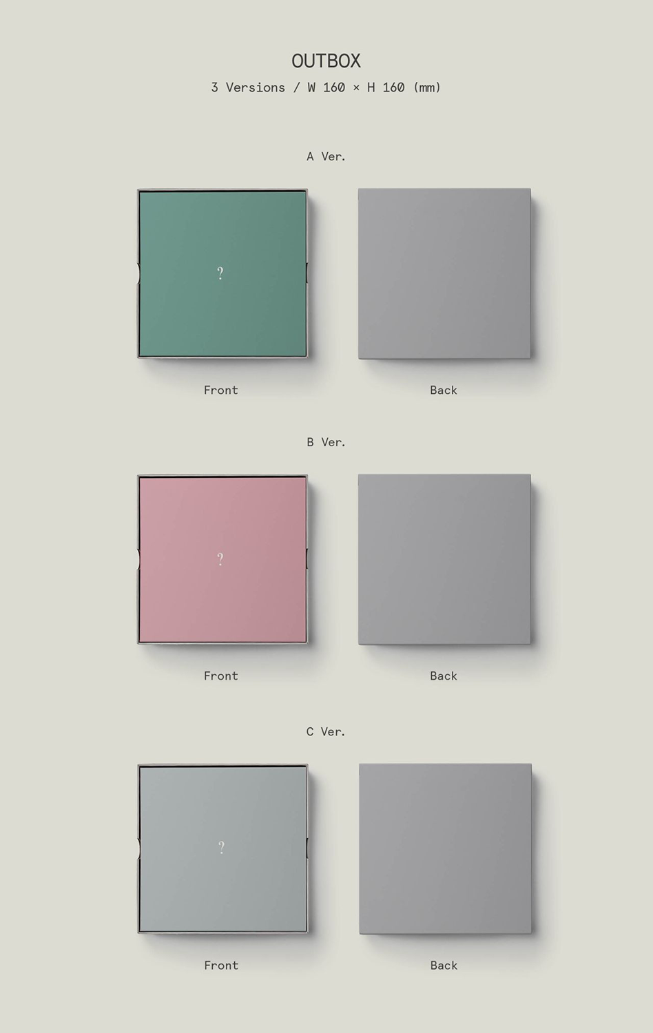 Seventeen FML (Vers.1) CD multicolor