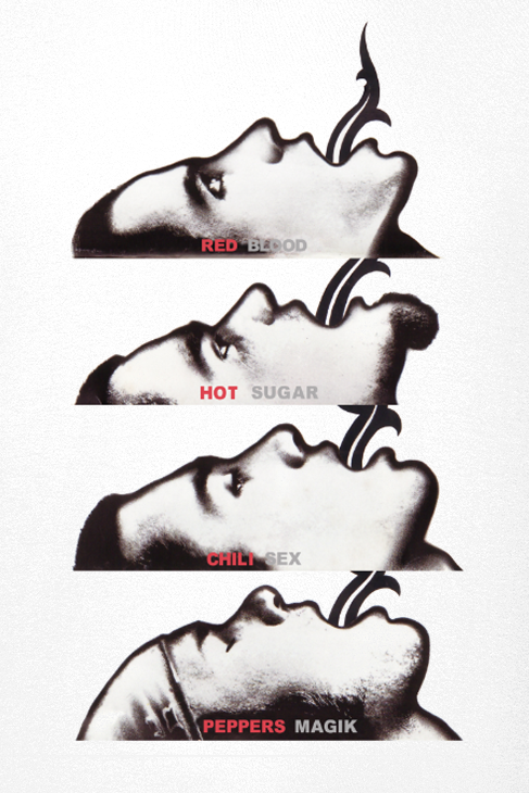 Red Hot Chili Peppers T-Shirt - BSSM Stack - M bis XXL - für Männer - Größe M - weiß  - Lizenziertes Merchandise!