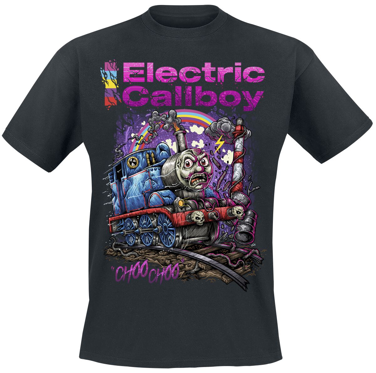 Electric Callboy T-Shirt - Choo Choo - S bis 3XL - für Männer - Größe S - schwarz  - Lizenziertes Merchandise!
