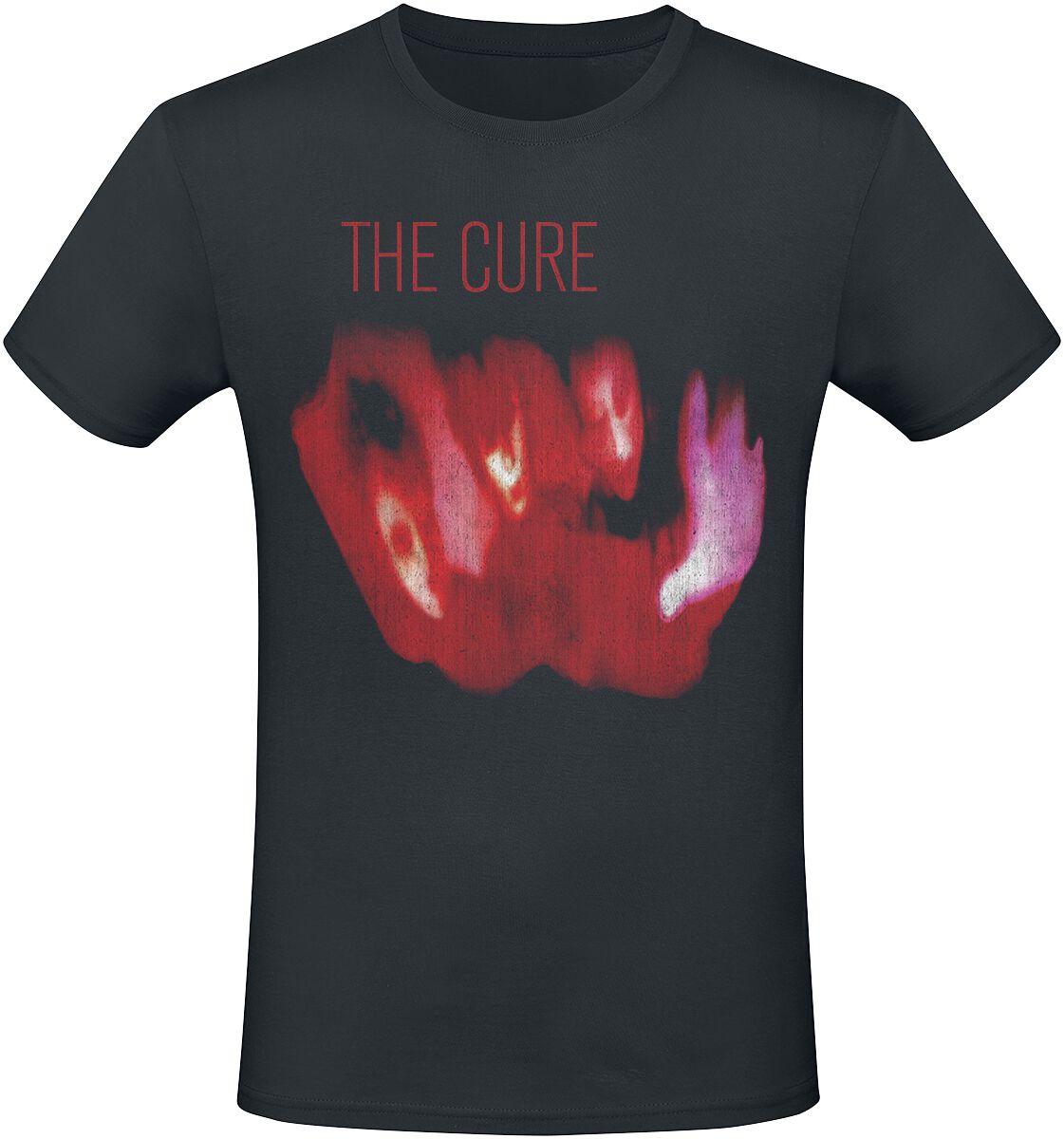 The Cure T-Shirt - Pornography 1982 - XL bis 3XL - für Männer - Größe 3XL - schwarz  - Lizenziertes Merchandise!