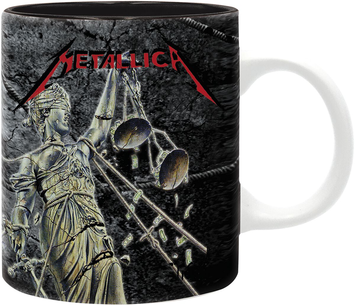 Metallica ... And Coffee For All Tasse multicolor