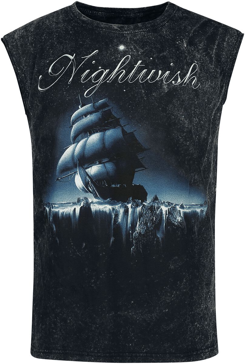 Levně Nightwish Woe To All Tank top černá