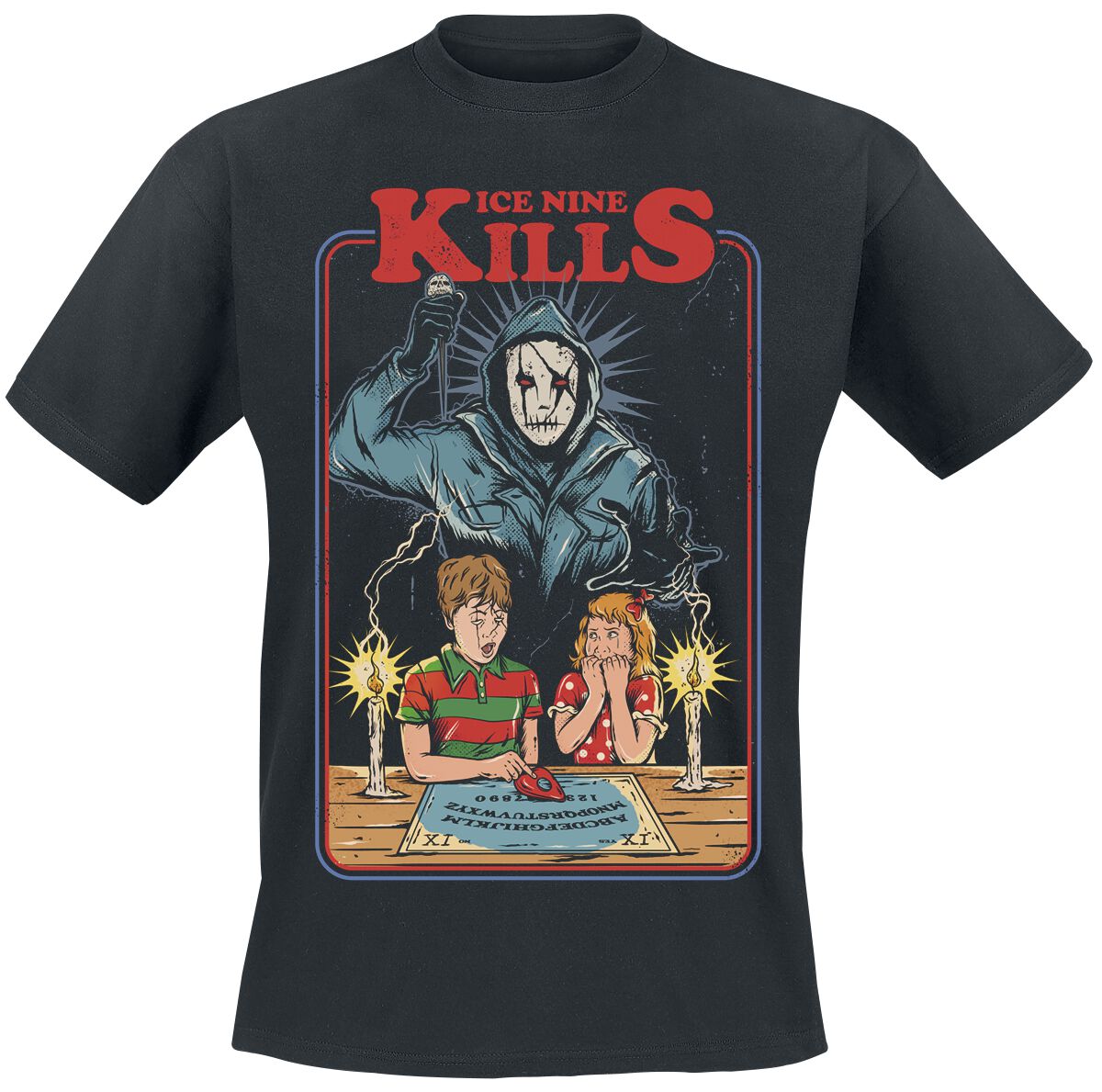 Ice Nine Kills Ouija 70`s T-Shirt schwarz in 3XL