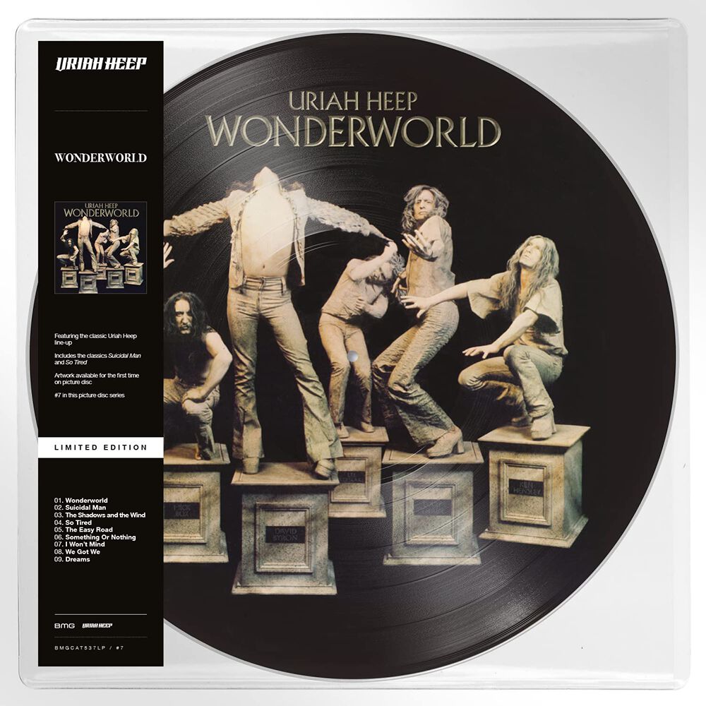 Uriah Heep Wonderworld LP farbig