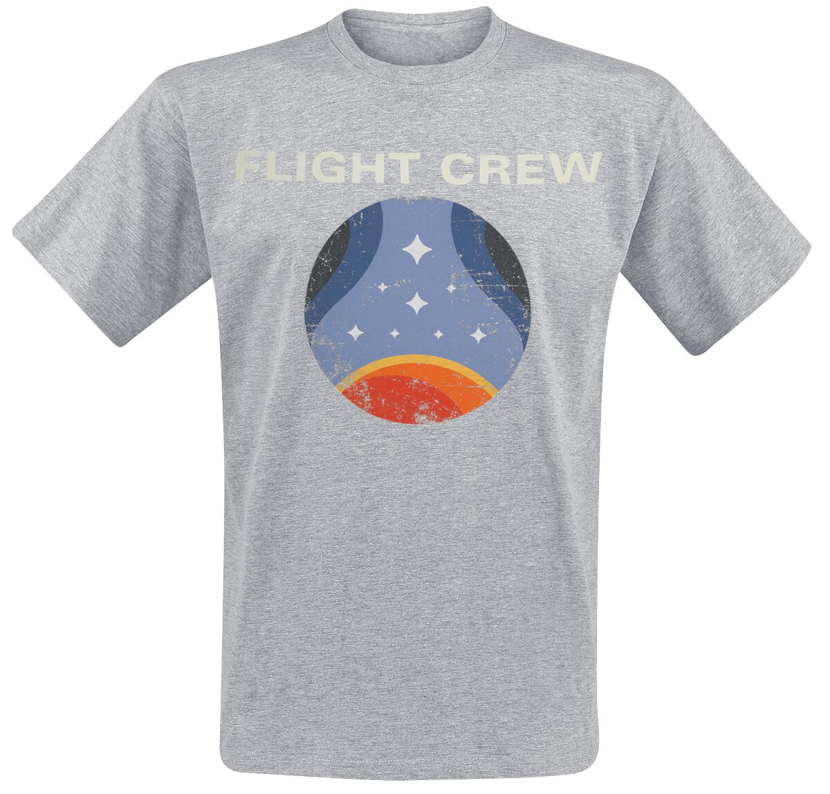 Levně Starfield Flight Crew Tričko šedá