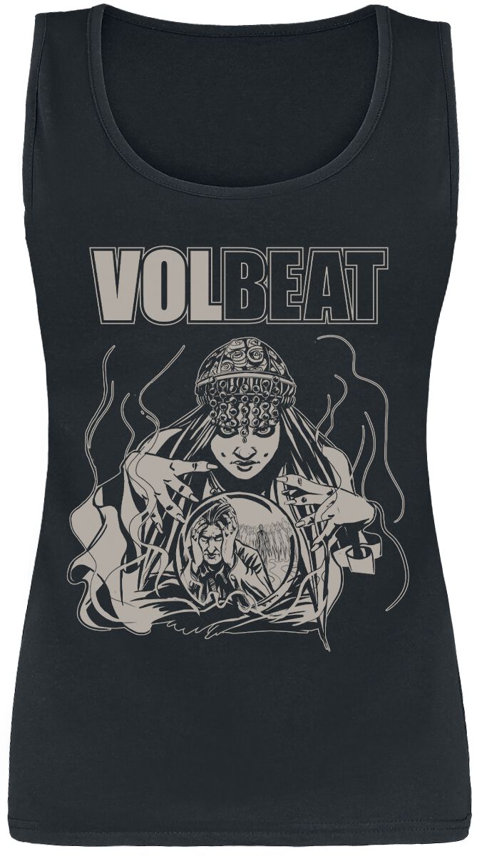 Levně Volbeat Future Crystal Ball Dámský top černá