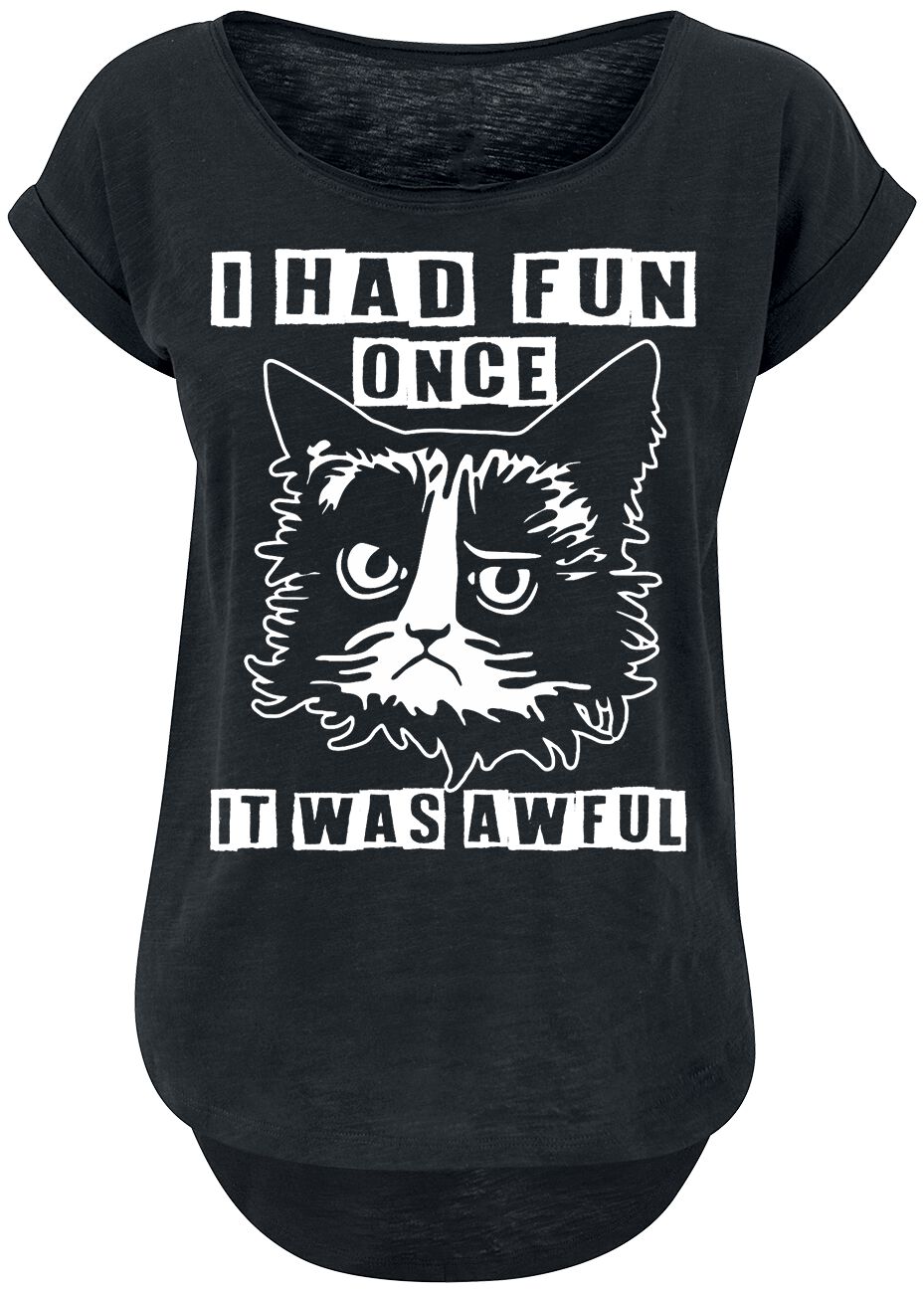 T-Shirt Manches courtes Fun de Tierisch - I Had Fun Once - It was Awful - XS à 5XL - pour Femme - no