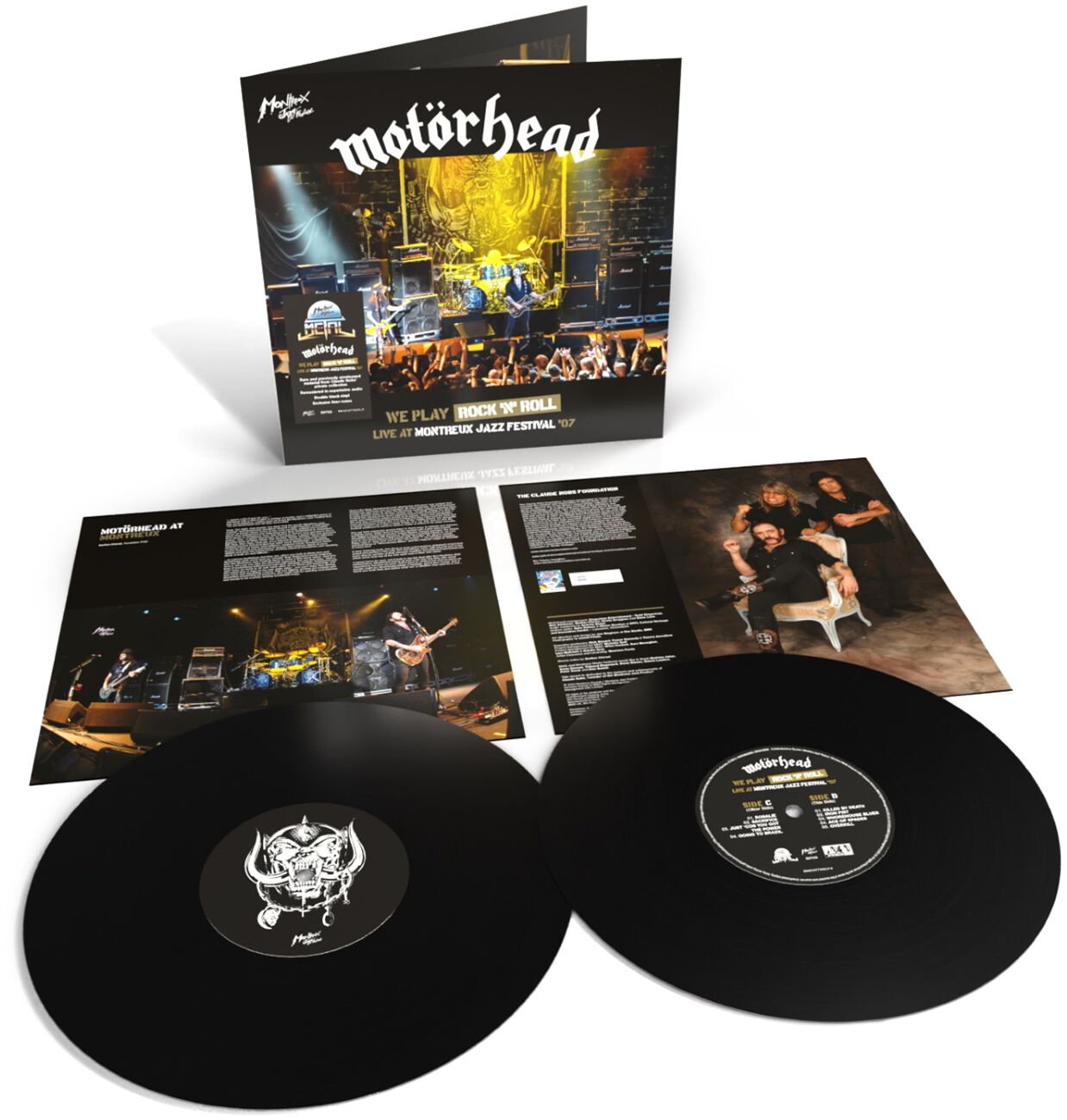 Motörhead Live at Montreux Jazz Festival `07 LP multicolor