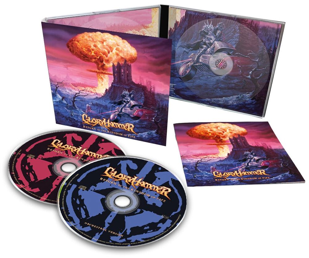 Image of CD di Gloryhammer - Return to the kingdom of five - Unisex - standard