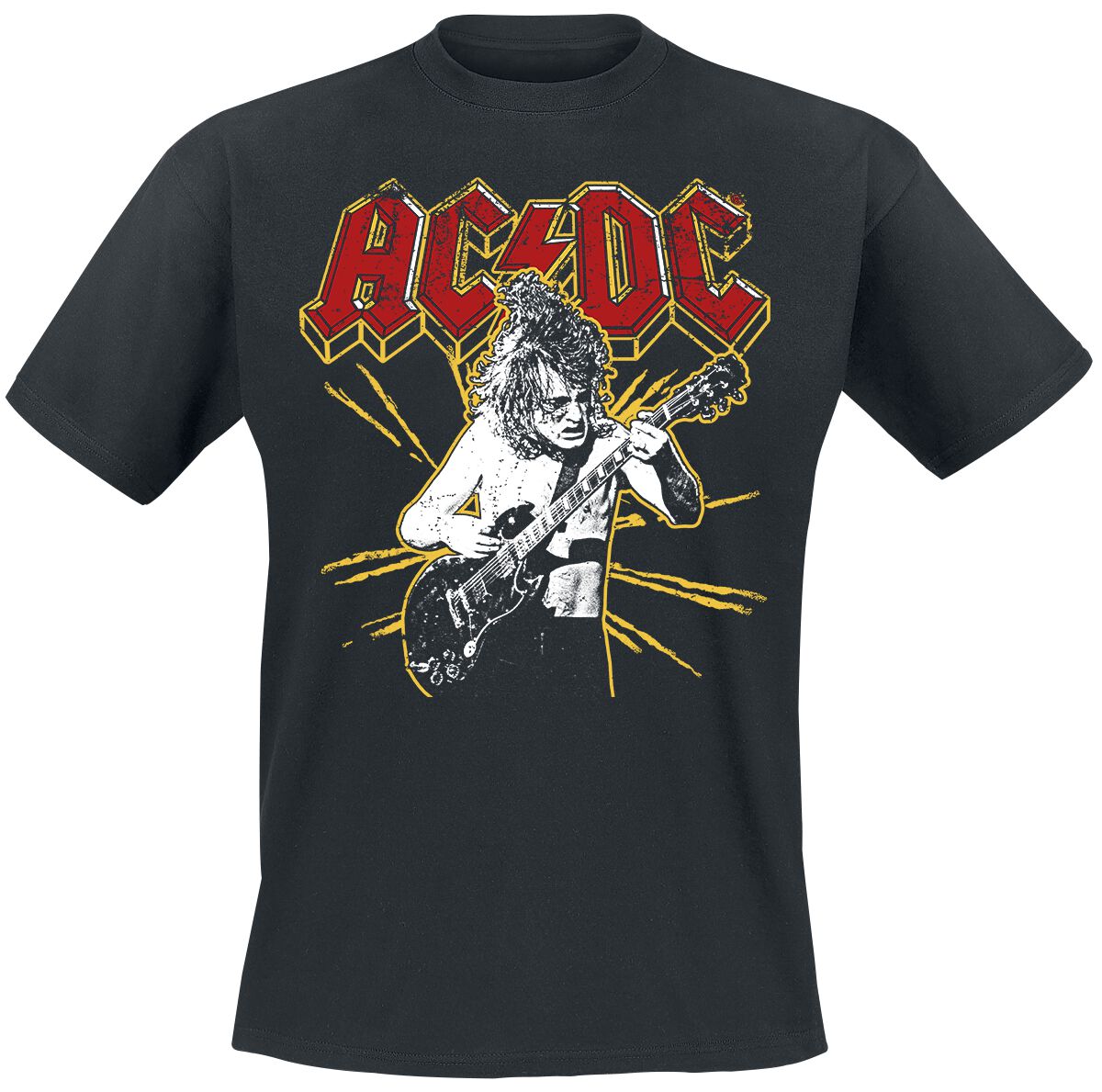AC/DC Back in Black T-Shirt schwarz in L