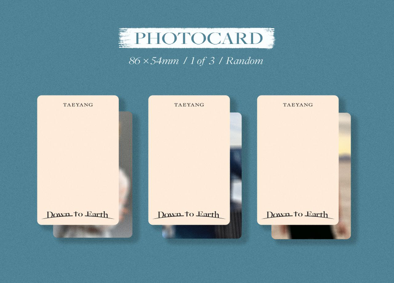 Taeyang Down to earth CD multicolor