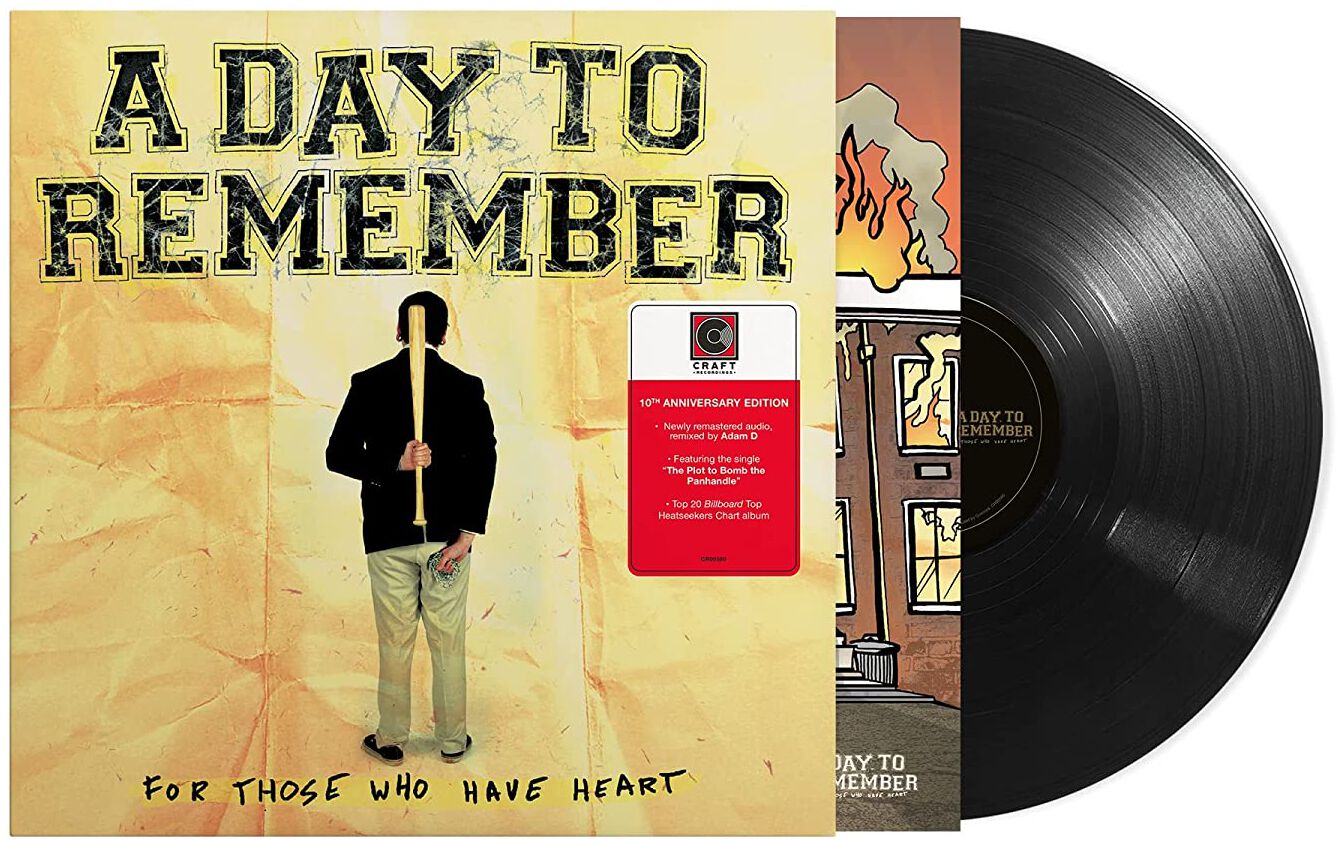 Image of LP di A Day To Remember - For those who have heart - Unisex - standard