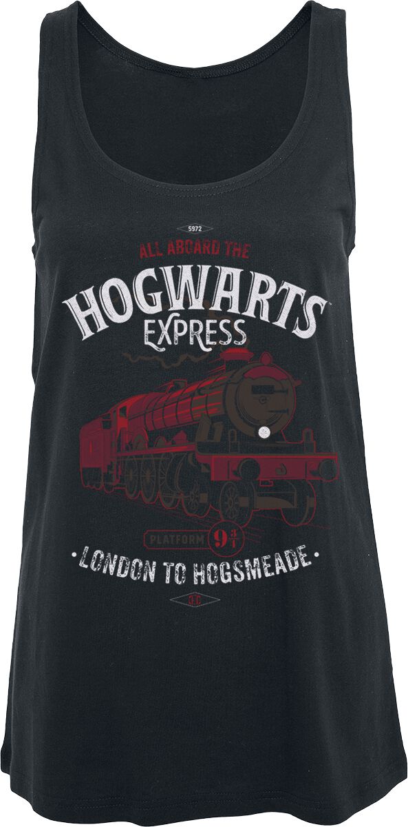 Levně Harry Potter Hogwarts Express Dámský top černá